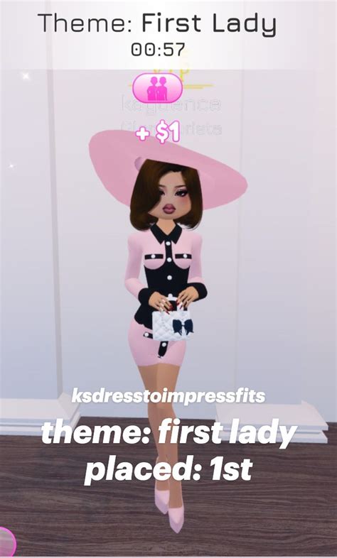 first lady outfit dress to impress|FIRST LADY OUTFIT FOR DRESS TO IMPRESS ALL FREE..